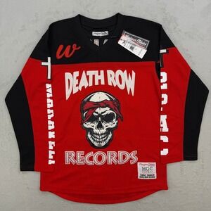Headgear Classics Jersey Mens Tupac Shakur Death Row Records Hockey‎ Medium